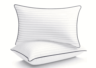 Bed Pillows Stripe, 1pack (Option: 51x71cm)
