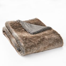 Blanket - 50 Inches X 60 Inches (Color: BROWN)