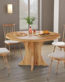 Dining Table (Color: BROWN)